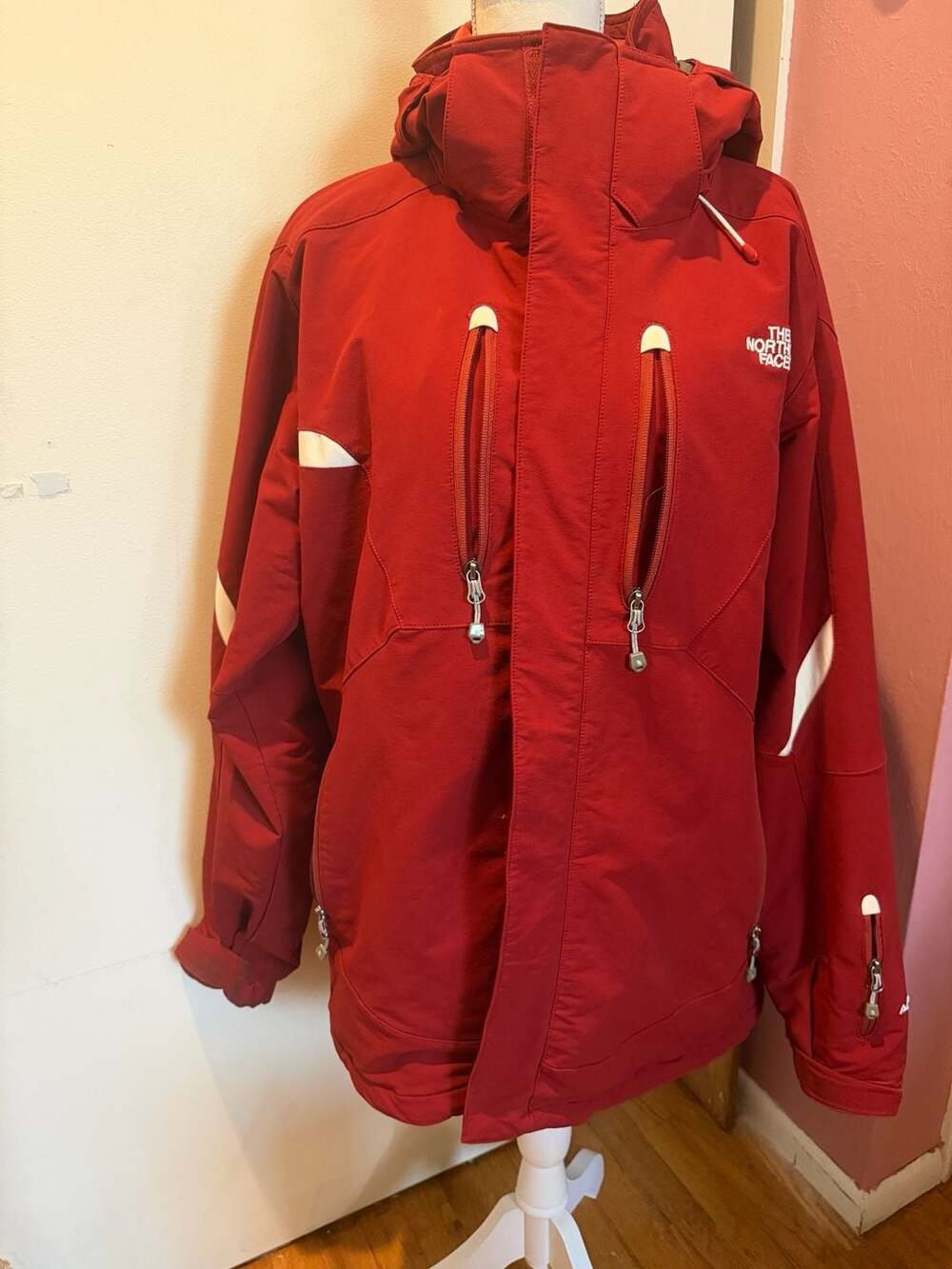 The North Face Apex Recco Avalanche Rescue System Ski Jacket Red